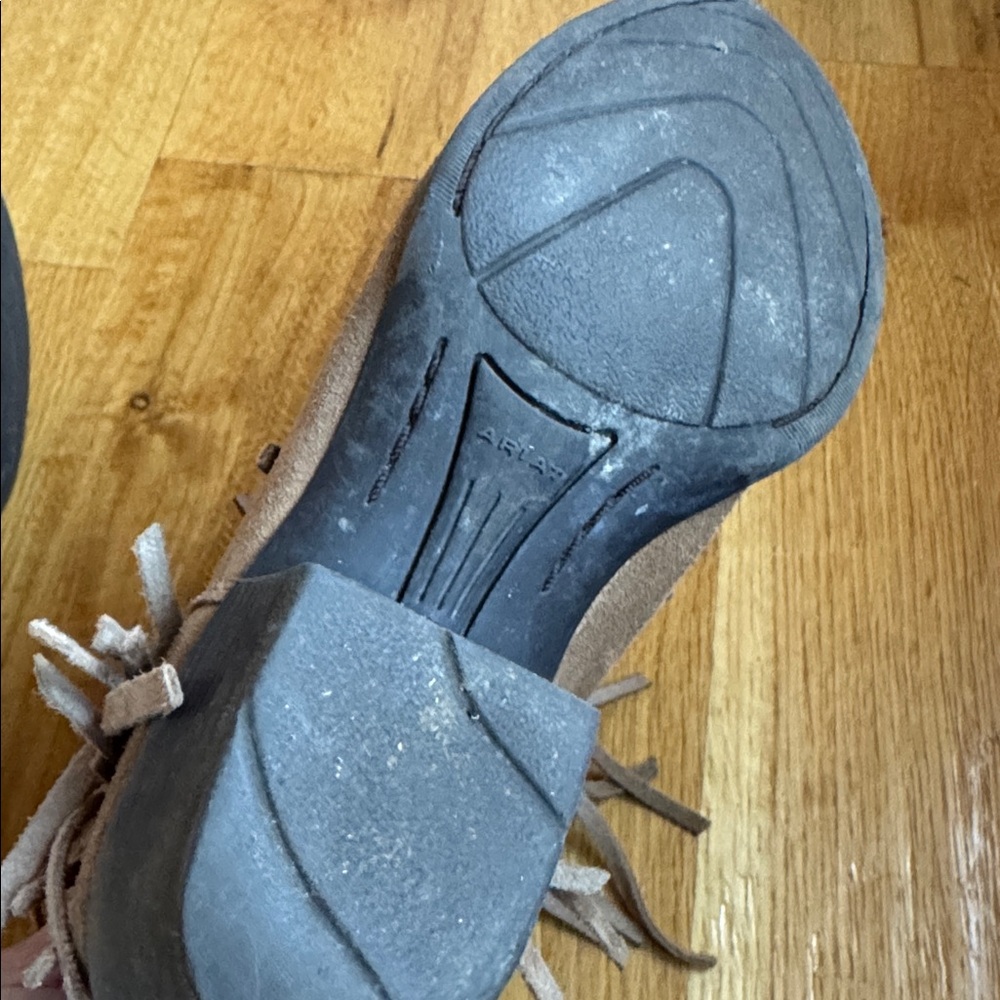 ARIAT Fringe Western Ankle Boots - Picture 5 of 7